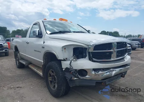 2006 Dodge Ram 2500 Slt/Trx4 Off Road/Sport/Power Wagon из США, поврежденный, VIN 3D7KS26D36G177158